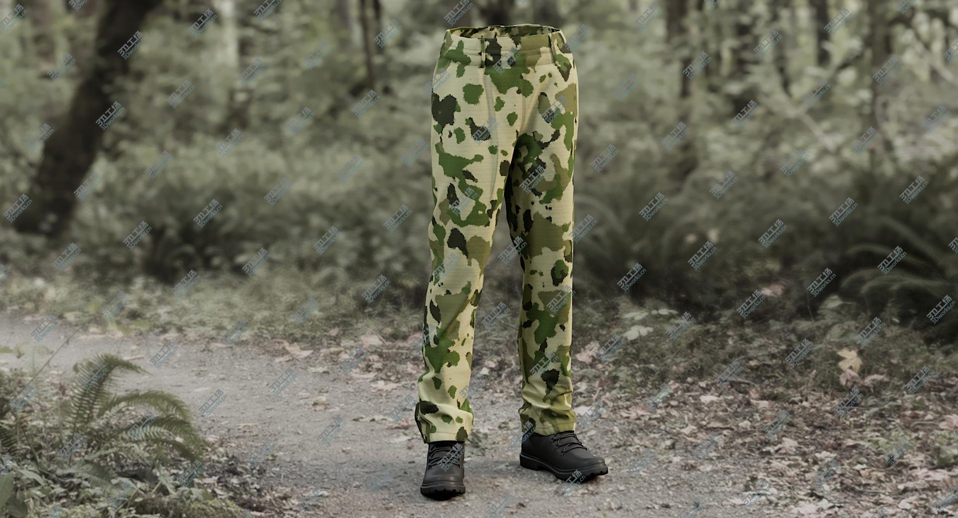 images/goods_img/2021040231/Military Green Pants 3D model/2.jpg